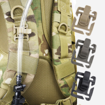 Water bag clamp 8-section angle adjustable Universal any water bag pipe pipe clamp with MOLLE webbing