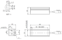 Machine vision LED detection light source strip light source automated lighting source BL60-21