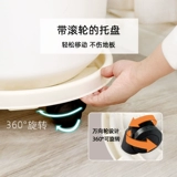 Алиса сгущенная, перемещая картный цветочный диск в нижней части ванксианского бассейна с бассейном рингкота, круглый круглый шасси