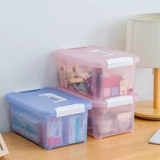 Пластиковый ящик для хранения, маленькая портативная коробка для хранения, 5 шт