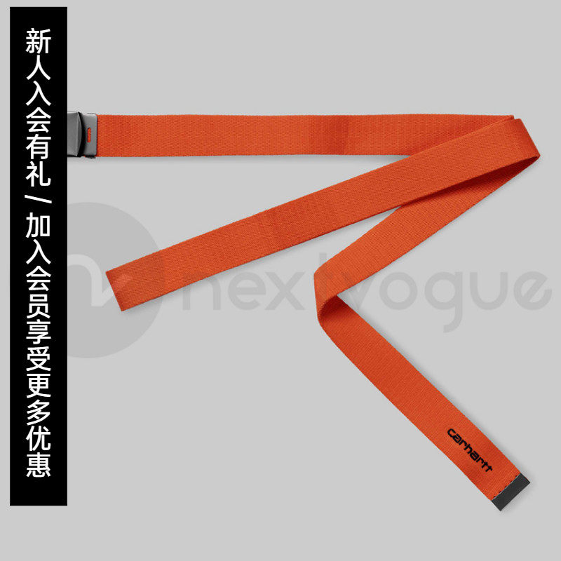 (NextVogue) carhartt wip orbit belt Kaha extra canvas belt two colors