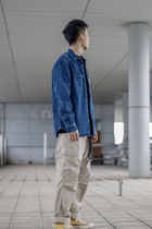 (NextVogue)carhartt wip regular cargo pant re plaid overalls