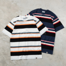 (NextVogue) carhartt wip sunder shirt khater striped short sleeve two-color spot