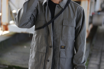 (NextVogue)carhartt wip balfour jacket washed four-bag military jacket jacket