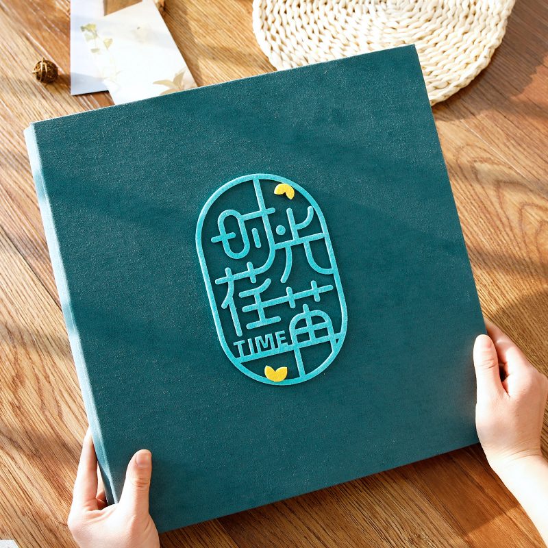 Photo album Family Baby Growth Commemorative Album Large Capacity Interstitial Photo Album Children's Record Book 5 inch 6 inch photo