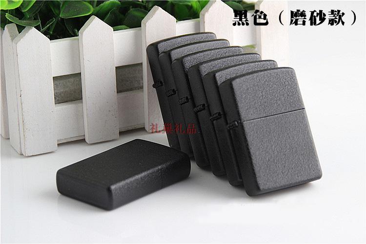 Tùy chỉnh bật lửa bằng kim loại nhẹ hơn Quảng cáo dầu hỏa nhẹ hơn thép không gỉ bật lửa dupont giá rẻ