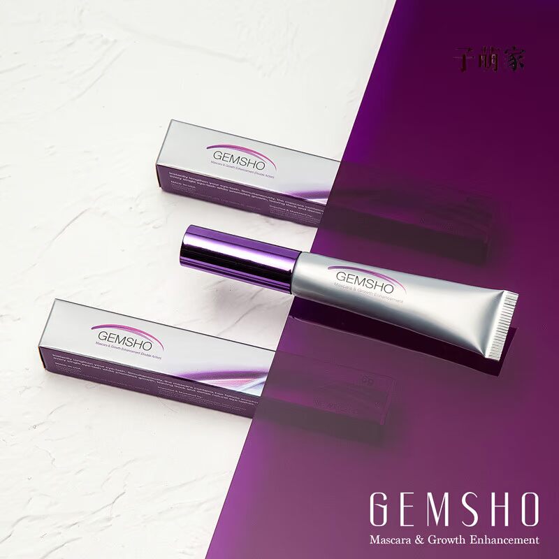 MỸ nhập khẩu GEMSHO mascara lông mi tăng trưởng lỏng siêu dày tăng trưởng lông mày lỏng curling không thấm nước dài chuốt mi kiss me