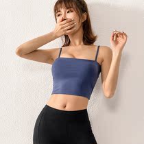 Sports underwear womens shockproof running anti-sagging high-strength wear gathering back vest bra fitness yoga suit