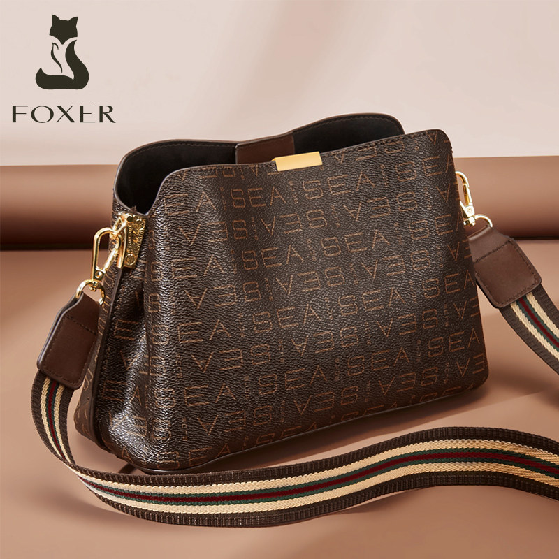 Сумка Golden fox, женская сумка-мессенджер, новинка 2025 года, большая вместительная сумка для мамы, модная сумка на плечо для дальнозоркости