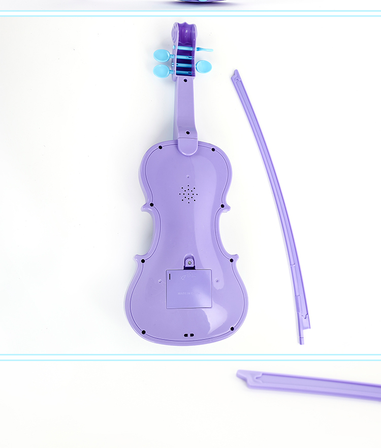 Disney Ice Romance Aisha Công chúa Âm nhạc violin Trẻ em Sophia Cô bé Đồ chơi Mô phỏng Nhạc cụ giáo dục mầm non