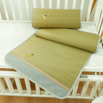 Baby bed grass mat Summer natural plant rush grass Bluegrass Childrens cool mat Kindergarten special pillow mat Baby mat