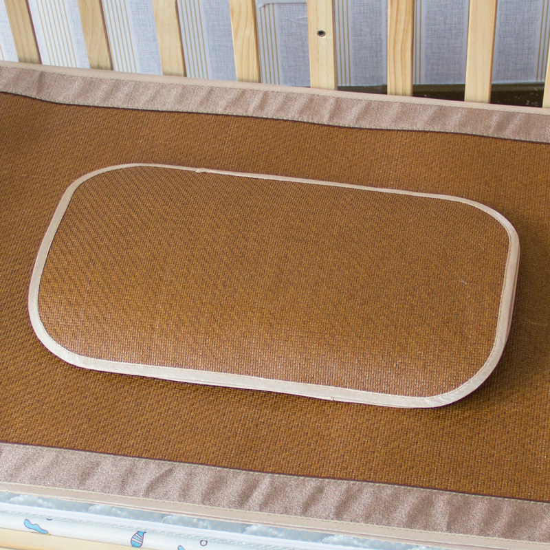 Children's pillow mat 30x50cm pillow sheet summer kindergarten student dormitory nap strap elastic pillowcase