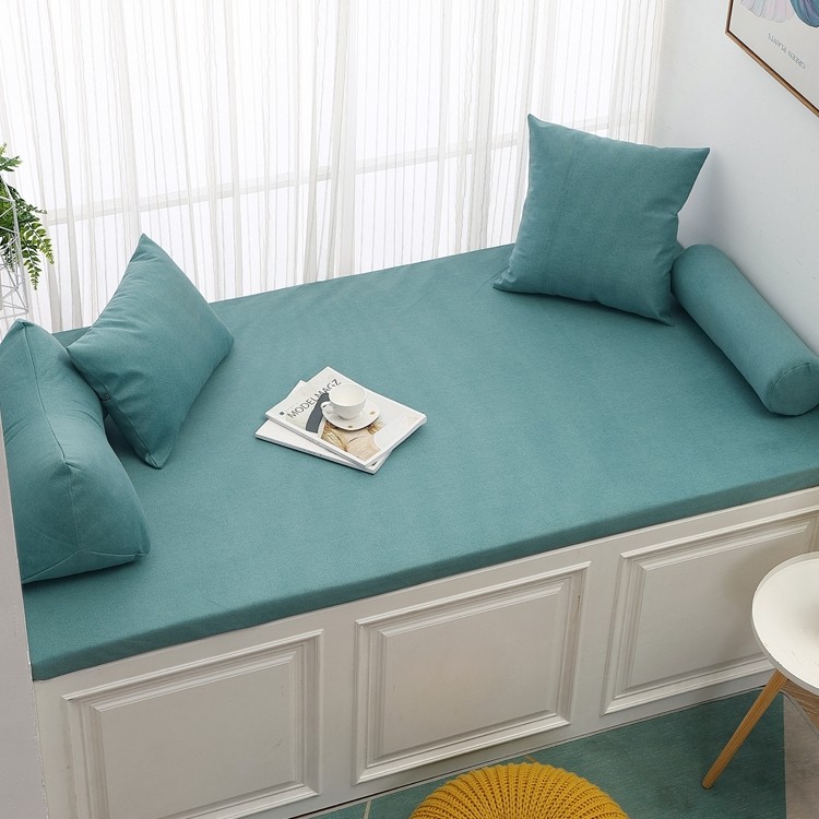 Floating window cushion windowsill pad set for all seasons General removable wash cloth cover Balcony Cushion Tatami for a sponge cushion