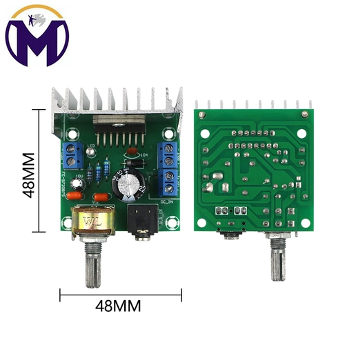 TDA7297 Усилительская плата Digital Workplace Двухканальный шум 12V готовый усилитель Dual 15W (тип B)
