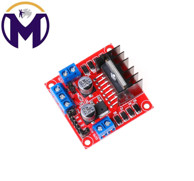 L298N Motor Drive Plate Module DC Stepper Motor Robot Smart Car Drive Accessories