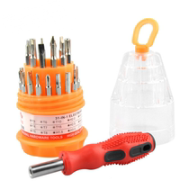 Versatile combined screwdriver suit pagoda manual screwdriver manufacturer mobile phone computer repair driver 31pc