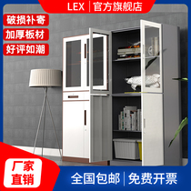 Office color filing cabinet file data storage iron locker financial staff steel with lock certificate cabinet