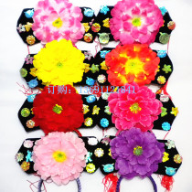 Huan Zhugege hat headdress Palace Court female headband childrens costume headgear head Qing Dynasty Manchu hair