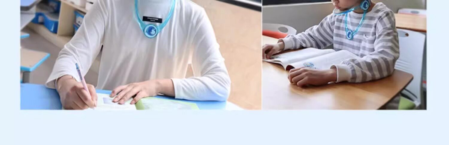 Тренажер для шеи 儿童脖子抬高器颈托脖子前倾矫正器学生防低头神器颈椎坐姿纠正不 Wolk wook