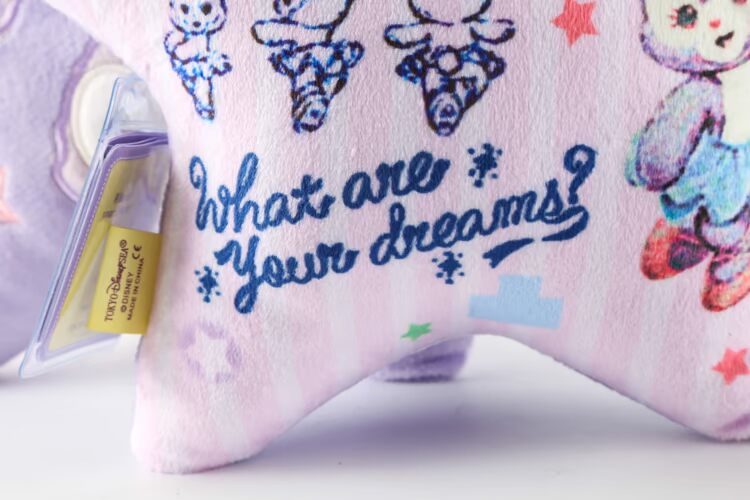 Duffy Bear Những người bạn mới Shi Lala Rabbit Dễ thương Gối nhỏ Gối Gối Star Mini Eo Gối Anime Ngoại vi - Carton / Hoạt hình liên quan sticker đồ ăn dễ thương