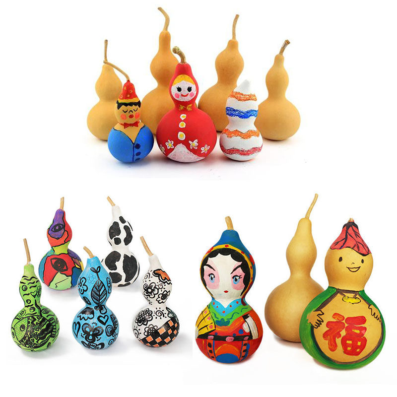 Kindergarten Environment Decoration Material Gourd Aerial Chandelia Painting Material