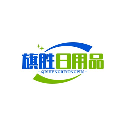 旗胜日用品店的LOGO