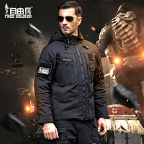 Freeman tactical assault Teflon coated winter jacket outdoor warm and cold military fans waterproof jacket cotton coat
