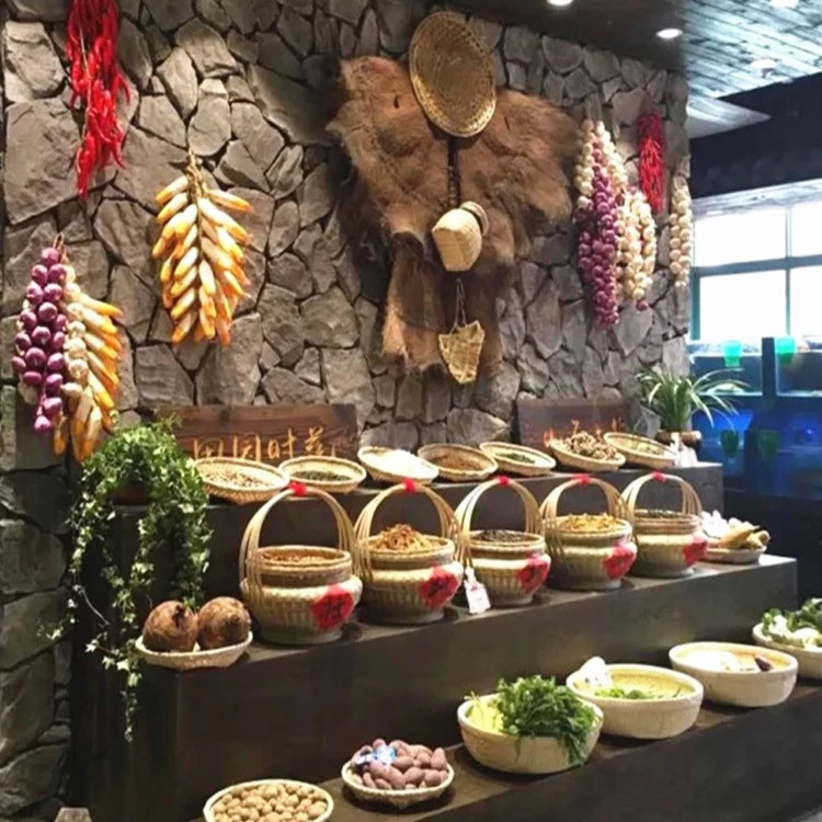 Kindergarten wall decoration casual farm brown - coat hat shoes pure hand - made town dance props