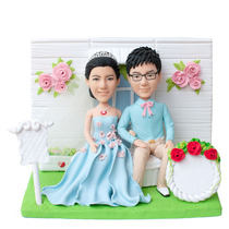 Soft pottery doll diy photo custom live doll wax figure Clay Clay Sculpture custom pottery couple pottery clay doll