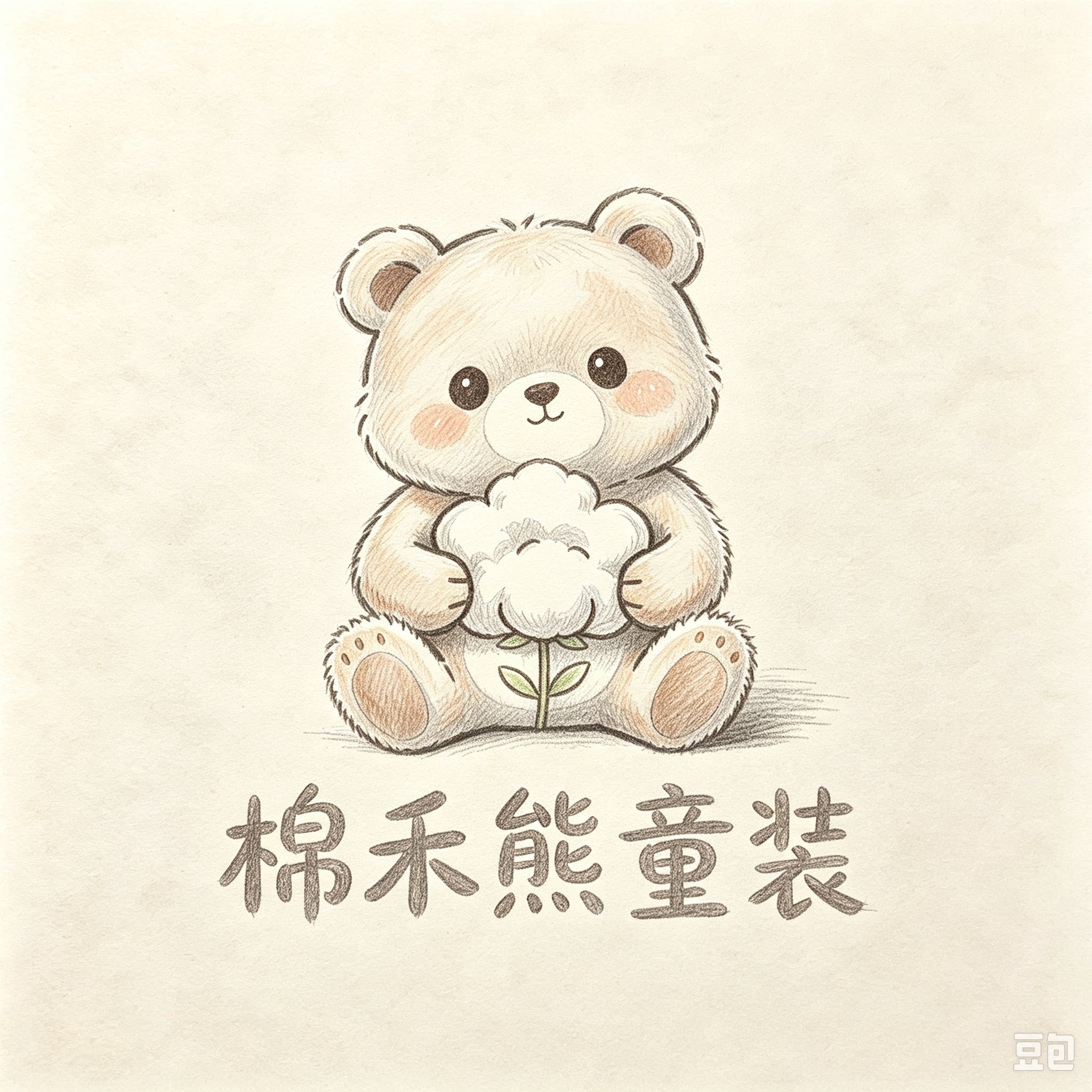 棉禾熊童装企业店的LOGO