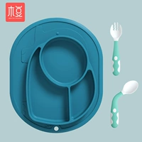 Синий маленький слон модель+xinhe green bending fork set set spoon spoon