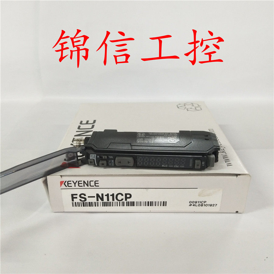 Sales Original installed KEYENCE FS-N11CP Kienz optical fiber amplifier warranty 1 year