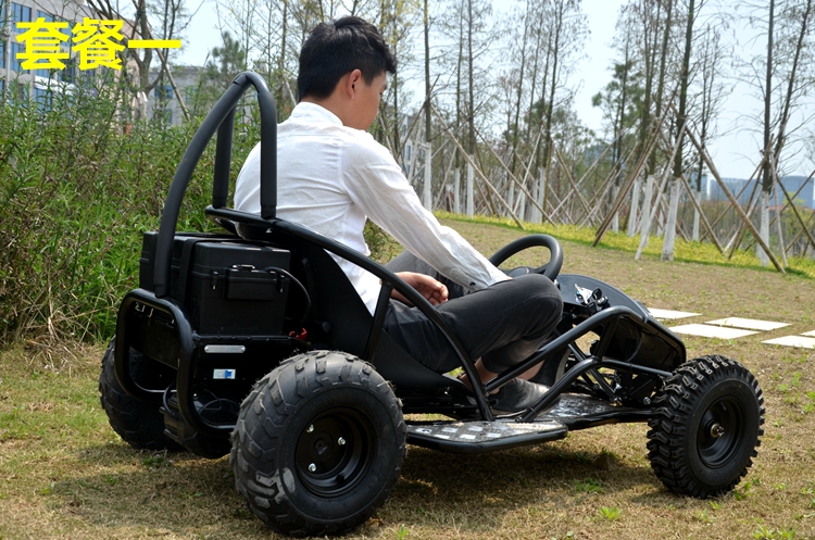 Dành cho người lớn Double Two-seat Kart Bốn bánh Off-road Vehicle Ống thép ATV Xe máy núi Tất cả địa hình ATVUTV