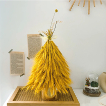 Decorate flower materials Ear of wheat dried flower barley opening supplies Bouquet decoration flower packaging material shooting props