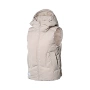 Li Ning 2018 Mùa đông mới của phụ nữ ấm trắng vịt xuống lông Vest AMRN022-1-4 - Áo thể thao áo khoác thể thao nam