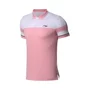 Li Ning 2018 mùa hè mới cho nam thể thao áo sơ mi ve áo ngắn tay APLN227 - Áo polo thể thao áo nam polo