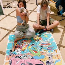 Curry 3000 × MAGICBUS GENUINE Authorised Band Joint BATH TOWELS HOME PORTABLE