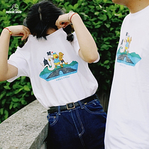 Hangzhou Qualified T-shirt New Pants Peng Lei Beihai Monster XMAGICBUS First Stop White Ladys Happy Hometown