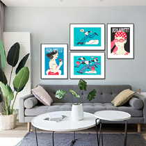 Artist SEEBIN metropolitan weirdo series MAGICBUS JOINT PERIMETER HOME DECORATION ART Genuine