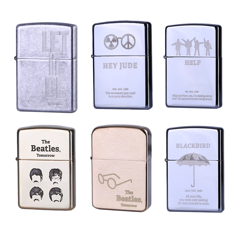 Domestic genuine authority MAGICBUS The Beatles Tomorrow Beatles joint section ZIPPO