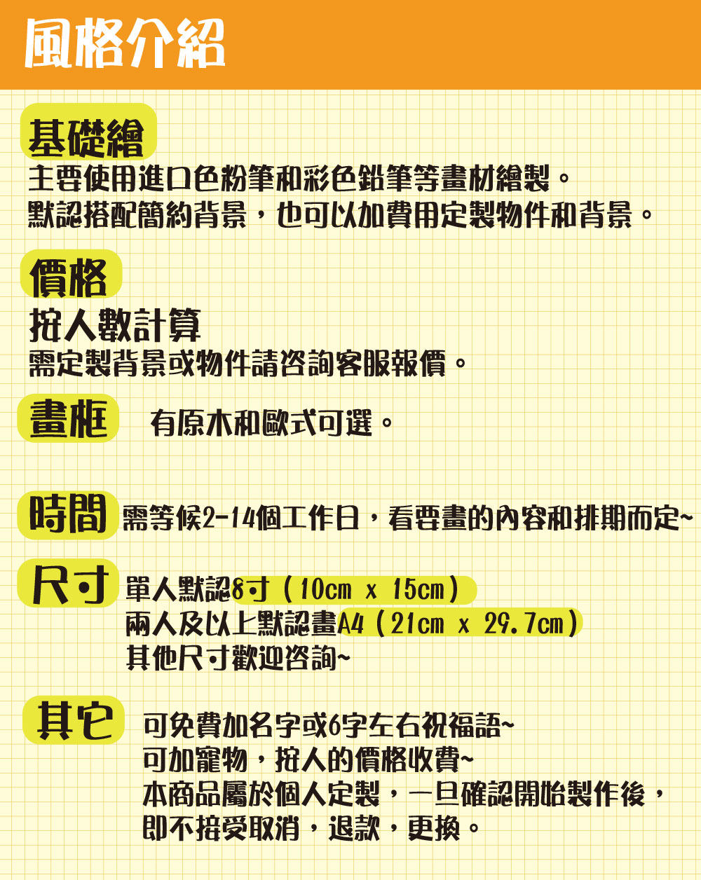 Like Yan Painted Custom Hand Painted Q Version Comic Portrait Custom Gift Custom Portrait Shop Maoweihui Customized Portraits Pinkoi