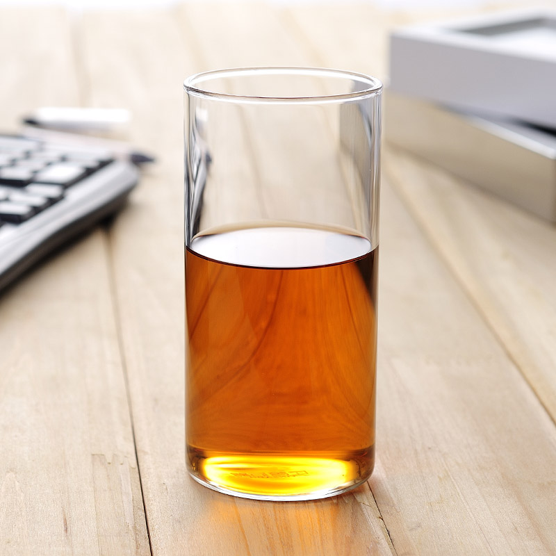ZuoMing right device 400 ml contracted household manual transparent green tea ultimately responds cold water glass cup milk cup