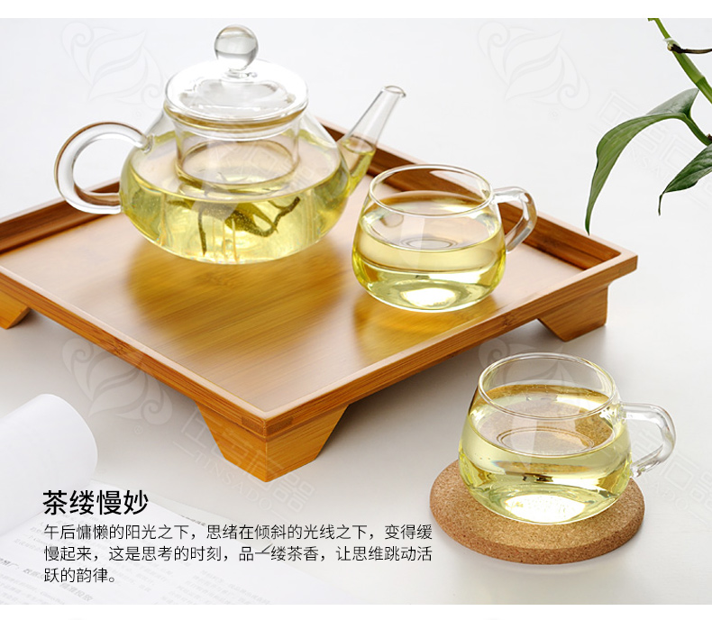 Unit 2 ZuoMing right only have the glass sample tea cup transparent glass getting small household mercifully tea cup 180 ml
