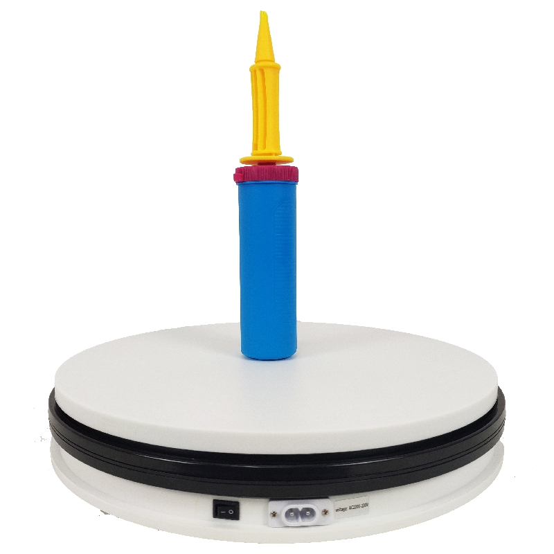 Balloon Swivel Trojan Horse Base Electric Turntable 35cm Turntable Shooting Turntables Party Birthday Balloon Placement