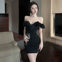 Черный, короткий