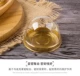 Круглая пластиковая коробка Золотой цвет