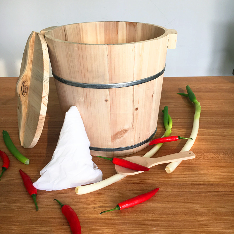 Log Wood Barrel Retort Steamed Rice Cedar wood Steamed Rice Wood Hotel Dining Room Rice Barrel Natural Solid Wood Household