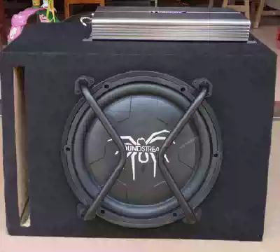 Self-made 12-inch 4 Euro 800W Spider Horn car passive overweight subwoofer trapezoidal heavyweight speaker