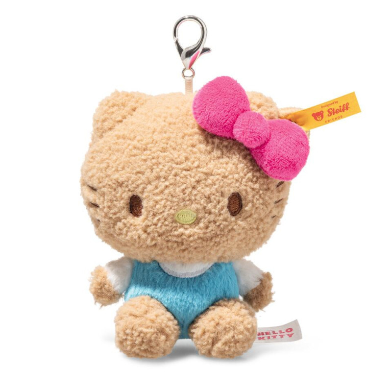 Steiff Imported from Germany Sanrio Hello Kitty Keychain Plush Doll