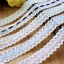 Hot selling 4cm wide tooth edge wearing ribbon cotton lace childrens clothing skirt pet clothes handmade diy decorative lace